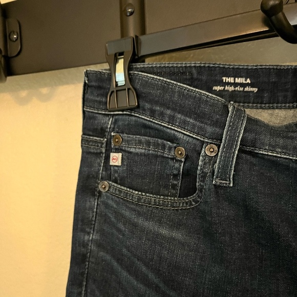 AG Adriano Goldschmied | Mila AG-ED™ SUPER HIGH-RISE SKINNY | Size 29R - Picture 13 of 15